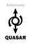 Astrology: QUASAR (Relict radiation)