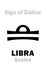 Astrology: Sign of Zodiac LIBRA (The Scales)