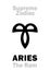 Astrology: Supreme Zodiac: ARIES (The Ram)