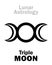 Astrology: Triple MOON
