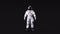 Astronaut Advanced Crew Escape Suit with Black Visor and White Spacesuit with Neutral White lighting