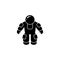 Astronaut icon isolated vector on white background