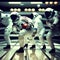 Astronaut Playing Bowling, Generative AI Illustration