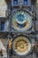 Astronomical clock in Prague, Czech Republic.