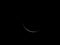 Astronomical observations - the lunar crescent.