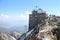 Astronomical observatory and upper station od cable car to Lomnicky peak 2634 m,, High Tatras