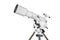 astronomical telescope with modern electronic system of automatic tracking of a planet or