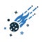 Astronomy, meteor, space, universe, asteroid icon. Simple vector sketch.