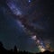 Astrophotography of Milky Way galaxy