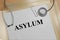 ASYLUM - medical concept