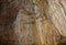Asymmetric and Irregular Natural Shapes in Limestone Caves in Baratang Island, Andaman, India...