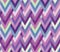 Asymmetric seamless herringbone inlay. Multicolore