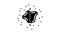 asymmetrical mole melanoma glyph icon animation