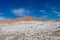 Atacama desert salt flat