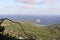 Atalaia Hill near Sueste beach, with turquoise clear water, at Fernando de Noronha Marine National Park, a Unesco World
