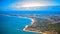 Atalntic ocean oleron island in France