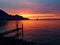 Atardecer en el lago-A beautiful sunset