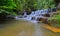 Atas Pelangi Waterfall in Pahang, Malaysia