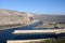 AtatÃ¼rk Dam at euphrates river in south eastern Turkey