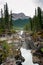 Athabasca Falls Waterfall