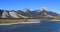 Athabasca River in the rocky mountains 4K