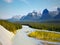 Athabasca River Rocky Mountains Jasper