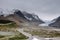 Athabaska Glacier on Icefield Parkway in all it\'s splendeur, Alb