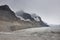 Athabaska Glacier on Icefield Parkway in all it\'s splendeur, Alb