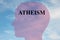 Atheism concept