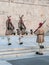 ATHENES, GREECE - March, 01: Evzones changing the guard at the T