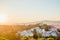 Athenes panorama, view from the acropolis, tourist place. Greece. Europe