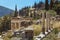 The Athenian Treasury - Delphi - Greece