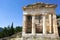 Athenian treasury, Delphi, Greece