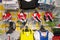 ATHENS-AUGUST 1: Children\'s garments in Zara store on Ermou Street on August 3, 2013 in Athens.Greece.