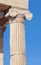 Athens - The detail of Ionic capital of Erechtheion on Acropolis