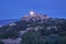 Athens Greece, acropolis in the twilight