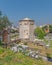 Athens Greece, `Aerides` or the winds tower clock in the ancient roman forum