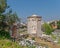 Athens Greece, `Aerides` or the winds tower clock in the ancient roman forum