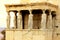 Athens, Greece - Caryatids of the erechteum