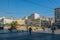 ATHENS, GREECE, DECEMBER 10, 2015: people are passing thorugh omonia square in athens...IMAGE