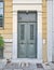 Athens Greece, elegant house door