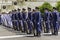 ATHENS, GREECE, MAY 2018 : A formation line of Greek armed force