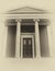 Athens, Greece, neoclassical vintage entrance