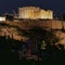 Athens Greece, Parthenon on Acropolis scenic night view