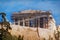 Athens Greece, parthenon famous temple on acropolis hill