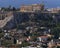 Athens Greece, Plaka old neighborhood under Acropolis hill