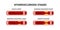 Atherosclerosis stages. Healthy and unhealthy arteries. Beginning cholesterol plaque, advanced cholesterol plaque