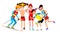 Athlete Set Vector. Man, Woman. Skiing, Boxing, Lacrosse, Table Tennis, Field Hockey. Group Of Sports People In Uniform