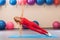 Athletic girl doing planking exercise in the fitness room. Sport woman in sportswear workout