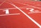 Athletic Surface Markings - One and Two